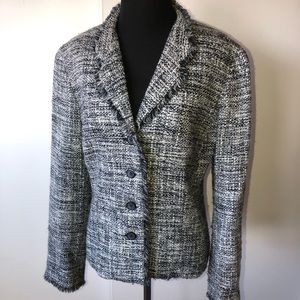 Talbots Tweed Boucle Blazer/Suit Jacket
